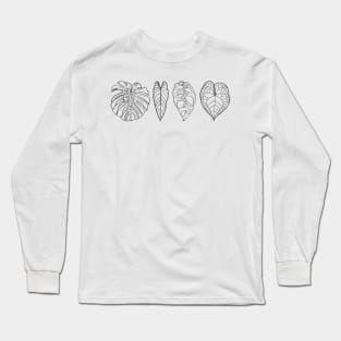 A leaf line up Long Sleeve T-Shirt